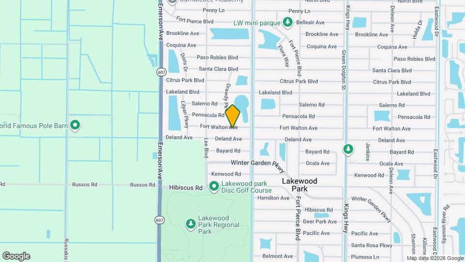 8207 Fort Walton Ave Map and Location Details