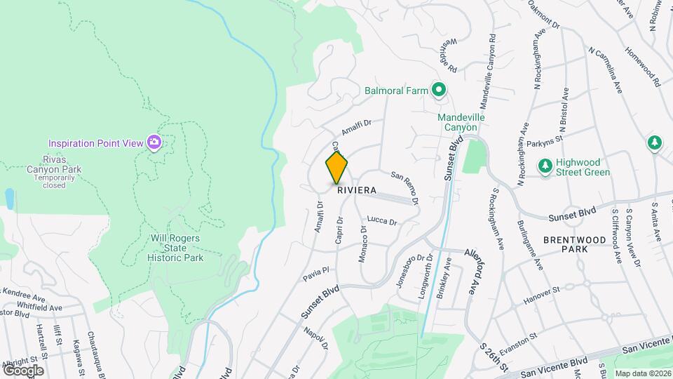 1514 Sorrento Dr Map and Location Details