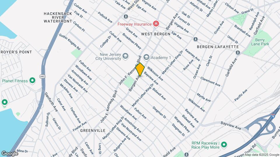 235 Bidwell Ave Mapa y Detalles de la Ubicación