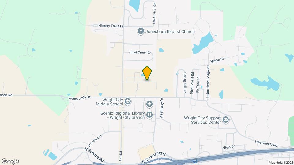 619 Parkview Dr Map and Location Details