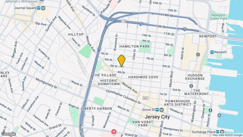 435 Monmouth St Map and Location Details