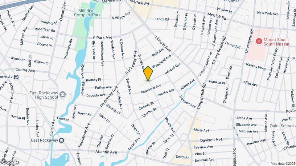 128 Woods Ave, Unit Second Floor Map and Location Details
