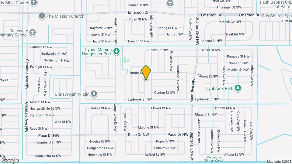 1067 Sheridan Ave NW Map and Location Details