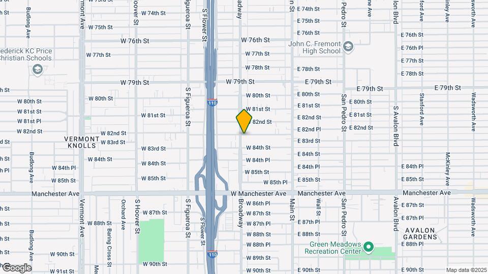254 W 83rd St Map and Location Details