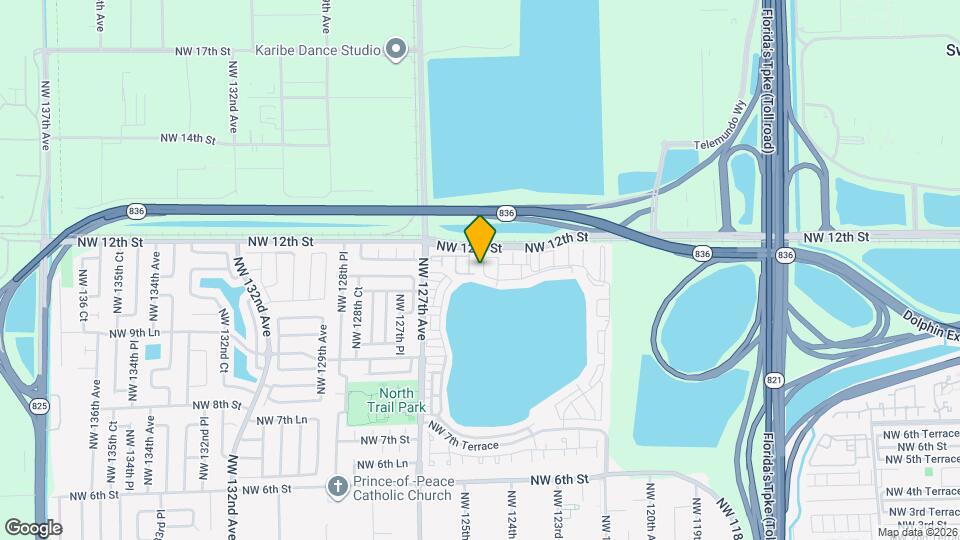 1122 NW 125th Path Map and Location Details