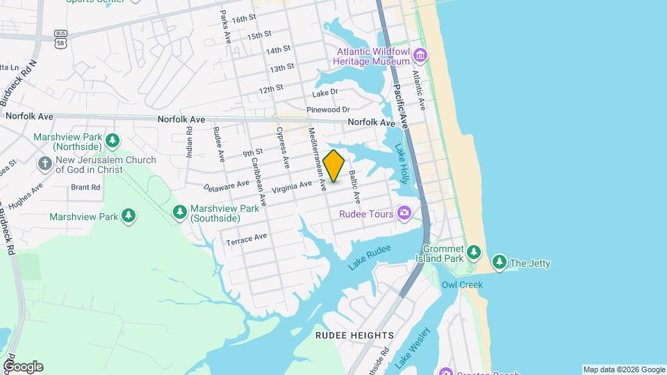 525 Carolina Ave Map and Location Details