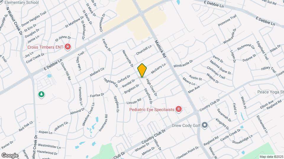 1622 Stratford Dr Map and Location Details