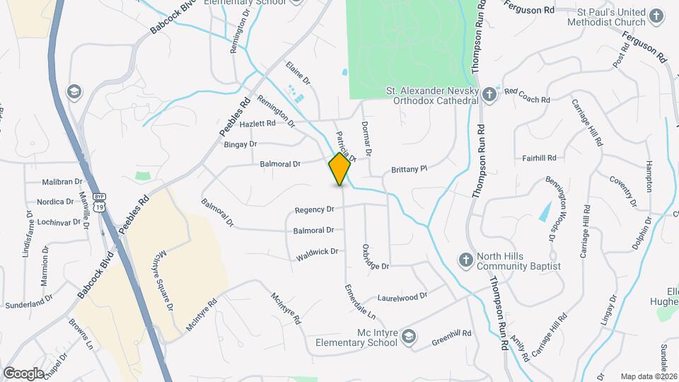 7995 Remington Dr Map and Location Details