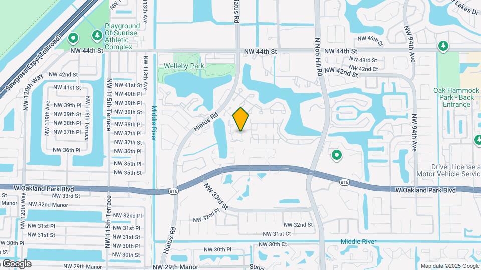 3715 NW 107th Terrace Map and Location Details