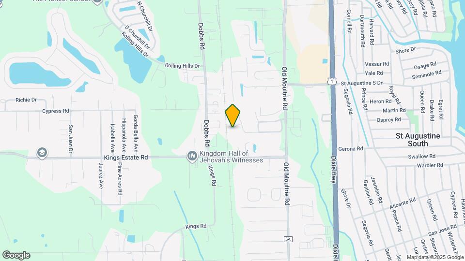 109 King's Manor Ct Map and Location Details