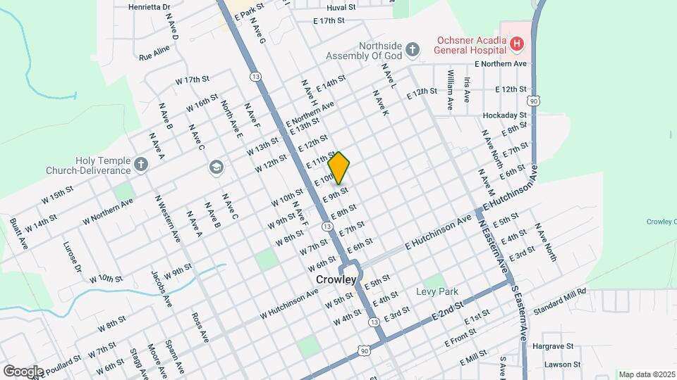 207 E 9th St, Unit A Map and Location Details