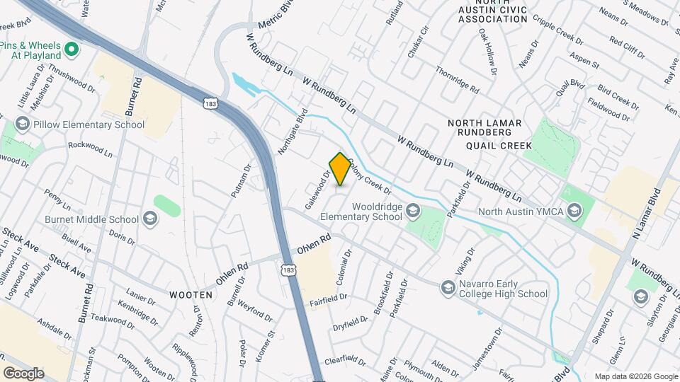 9001 W Pointer Ln Map and Location Details