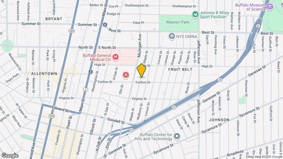 221 Maple St Map and Location Details