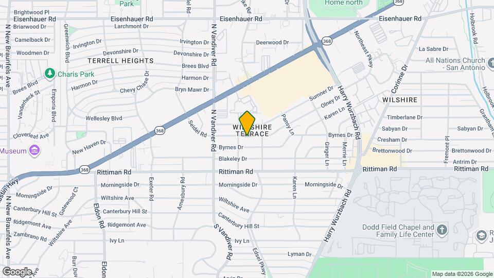 414 Olney Dr Map and Location Details