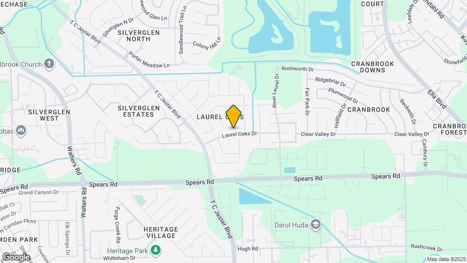 2118 Laurel Oaks Dr Map and Location Details