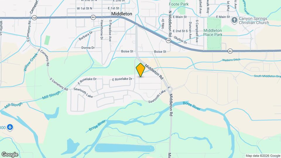 513 Stanley Lake St Mapa y Detalles de la Ubicación