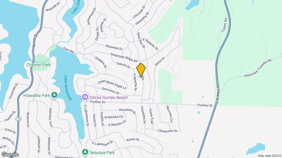 160 Hiawatha Dr Map and Location Details