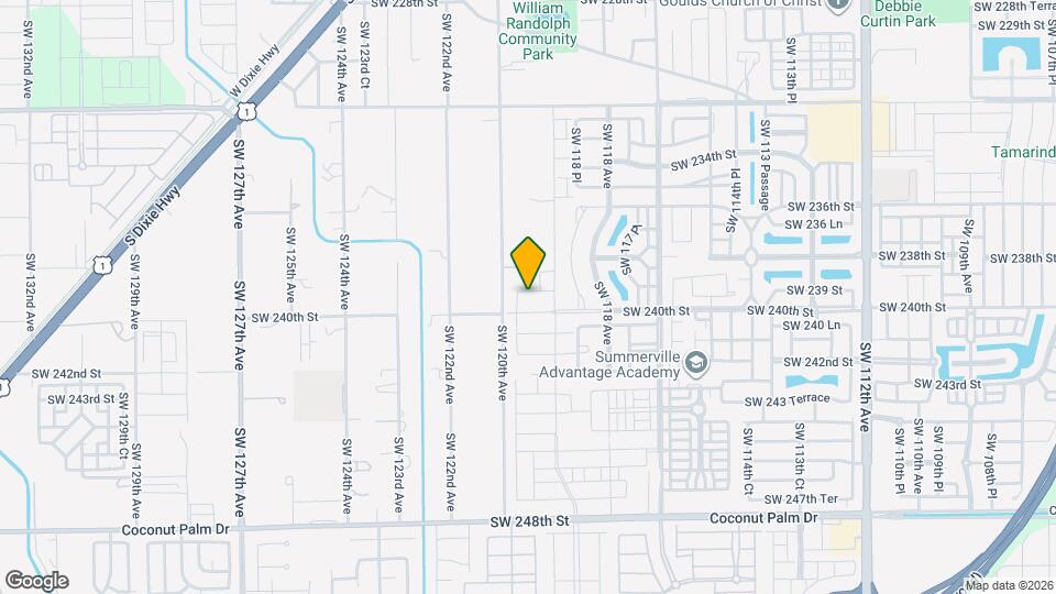11942 SW 239 St Mapa y Detalles de la Ubicación