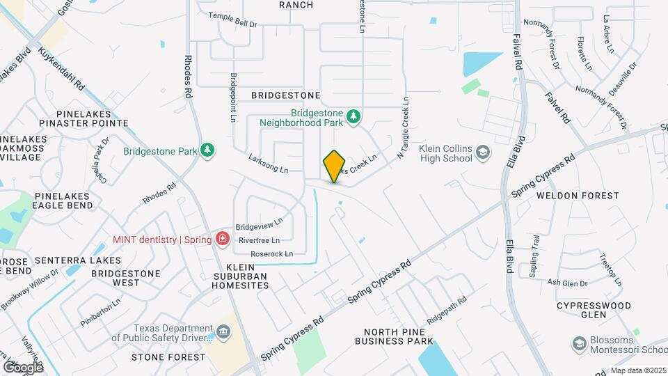 4515 Tangle Creek Ln Map and Location Details