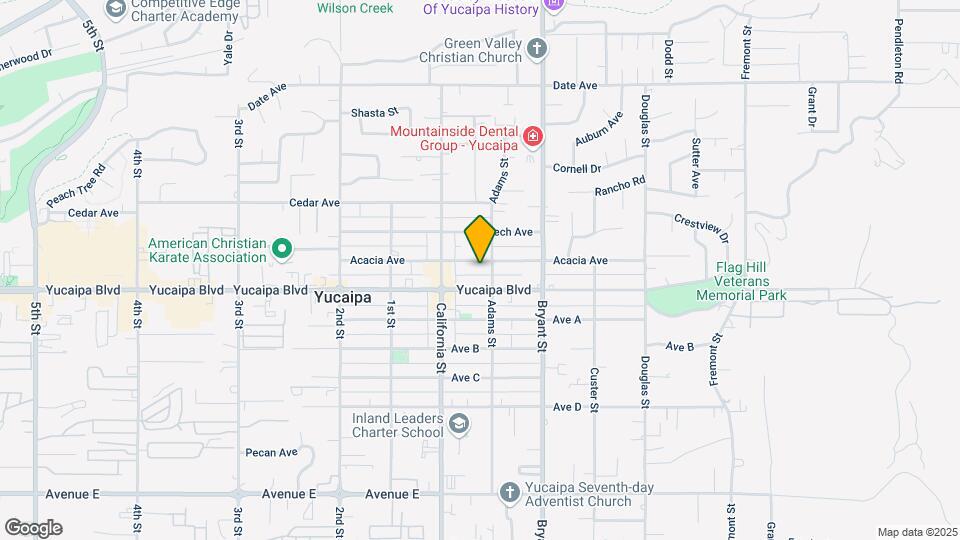 35175 Acacia Ave Map and Location Details