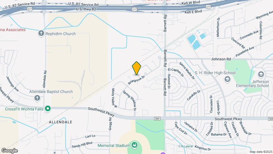 4624 Trailwood Dr Map and Location Details