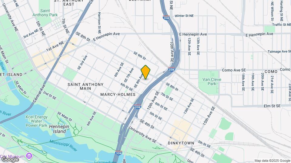 817 7th St SE Map and Location Details