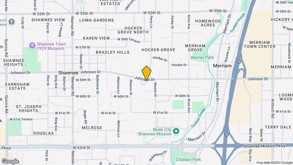 5905 Perry Ave Map and Location Details
