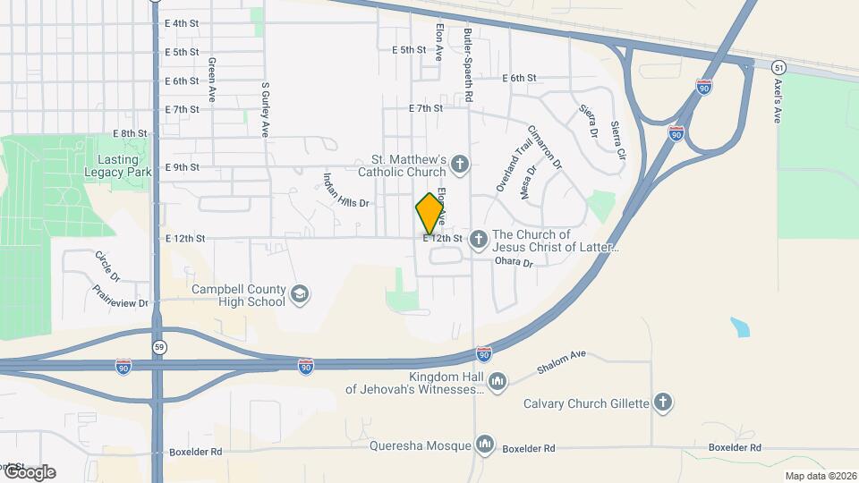 1307 Eagles Nest Cir Map and Location Details