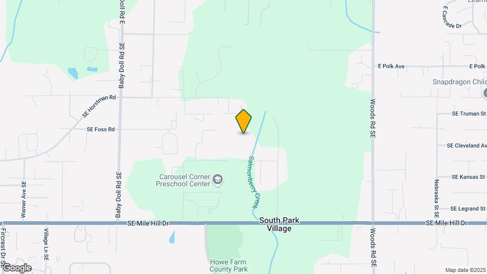 5525 SE Bulman Ave Map and Location Details