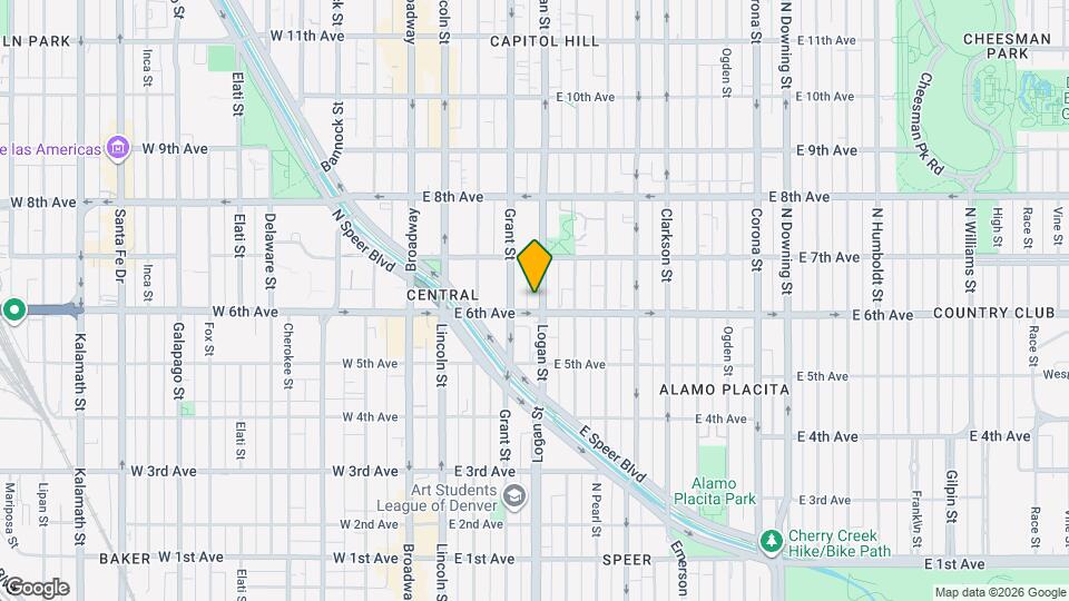 617 Logan St Map and Location Details