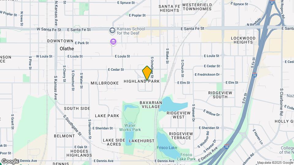 4408 S Parkway Dr Map and Location Details