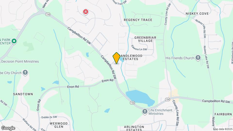 2007 Sandbrook Ct SW Mapa y Detalles de la Ubicación