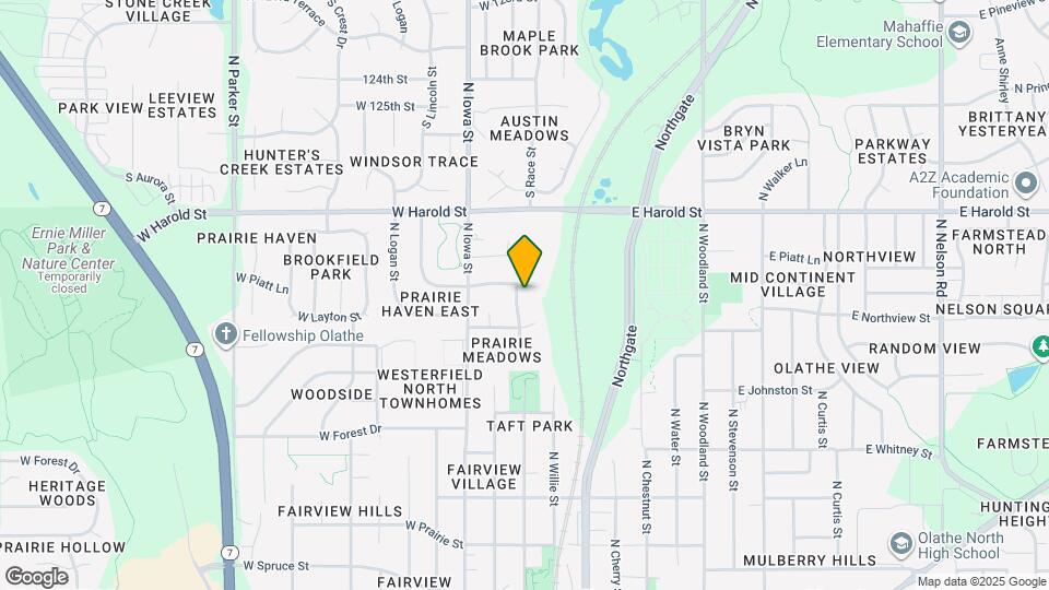 960 N Walnut St Mapa y Detalles de la Ubicación