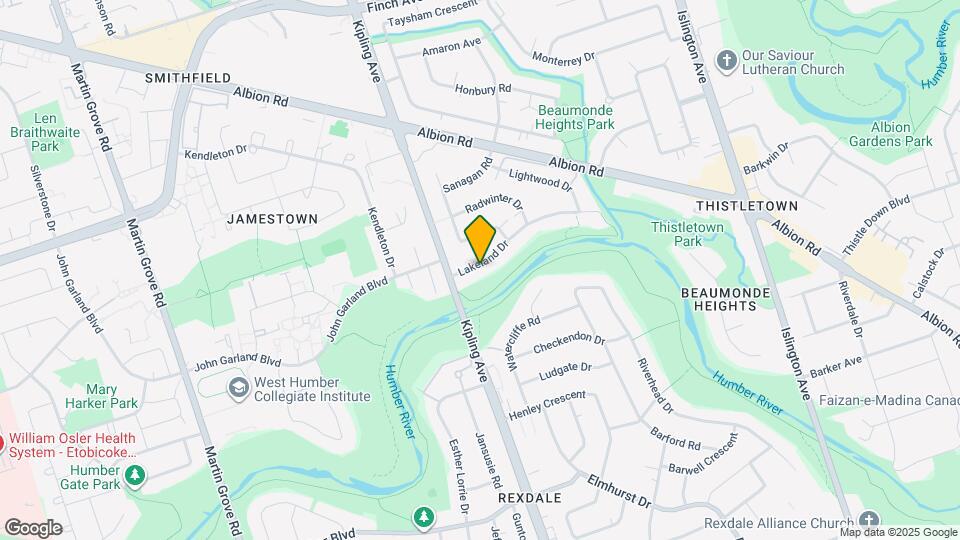 21 Lakeland Dr Map and Location Details