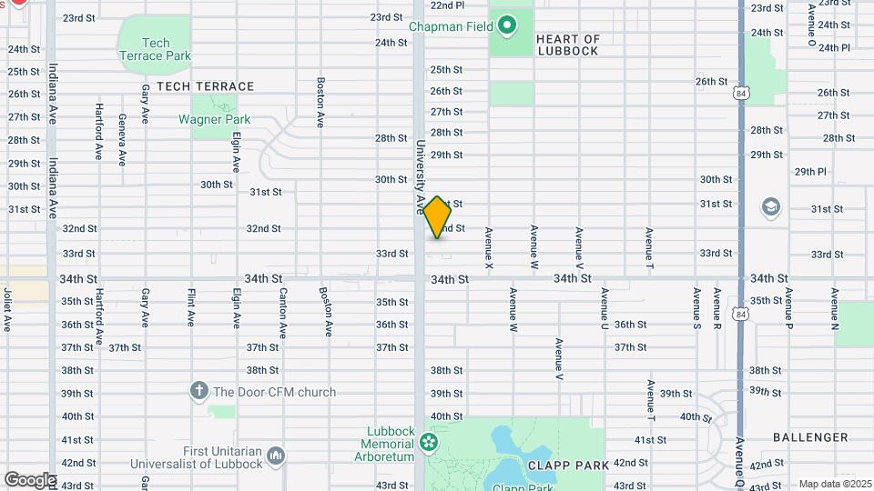 2424 33rd St Map and Location Details