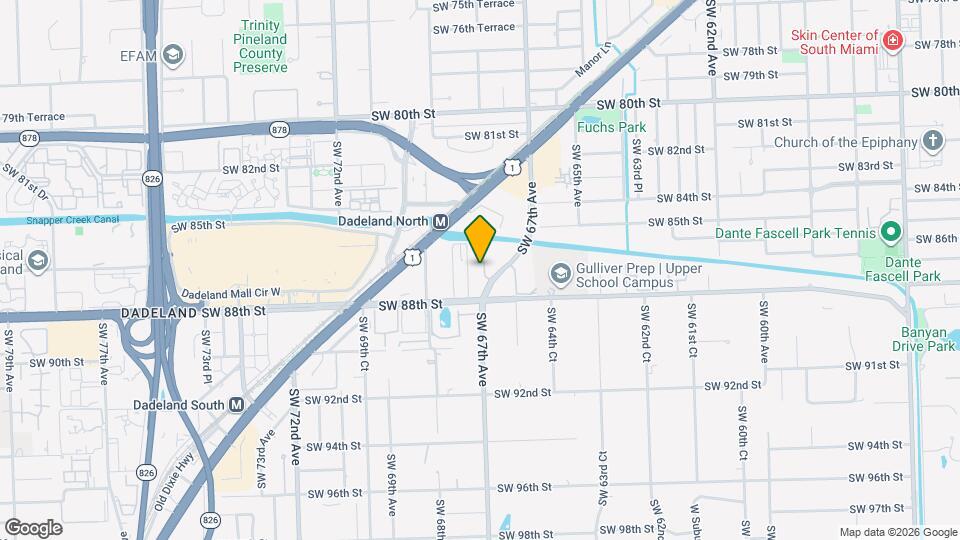 6709 N Kendall Dr-Unit -223 Map and Location Details
