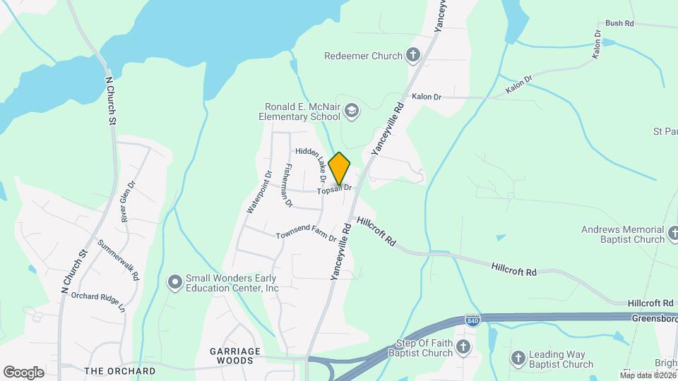 5613 Topsail Ct Mapa y Detalles de la Ubicación