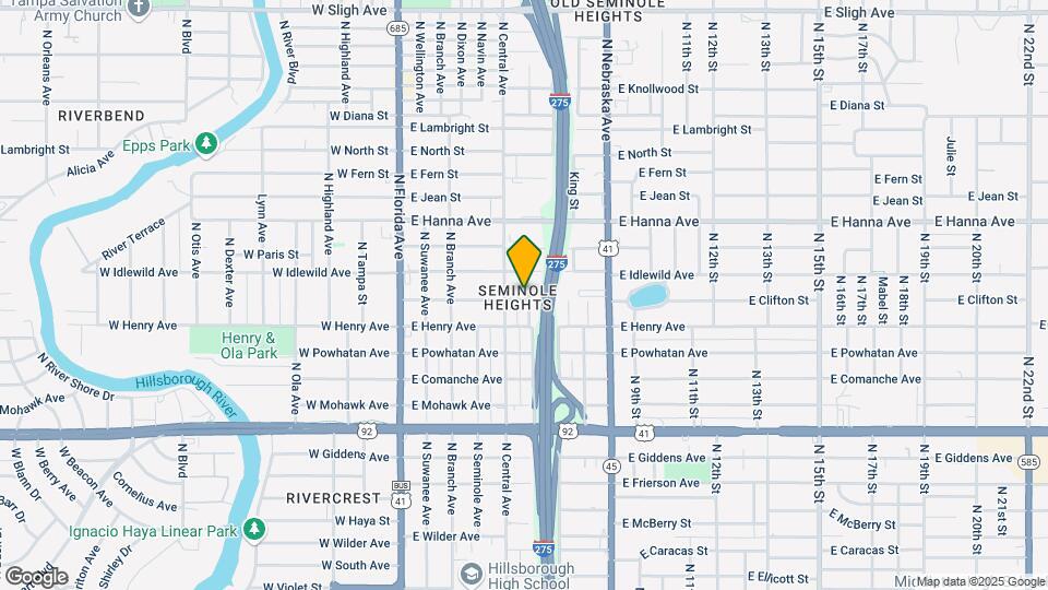 5902-5902 N Cherokee Ave Map and Location Details