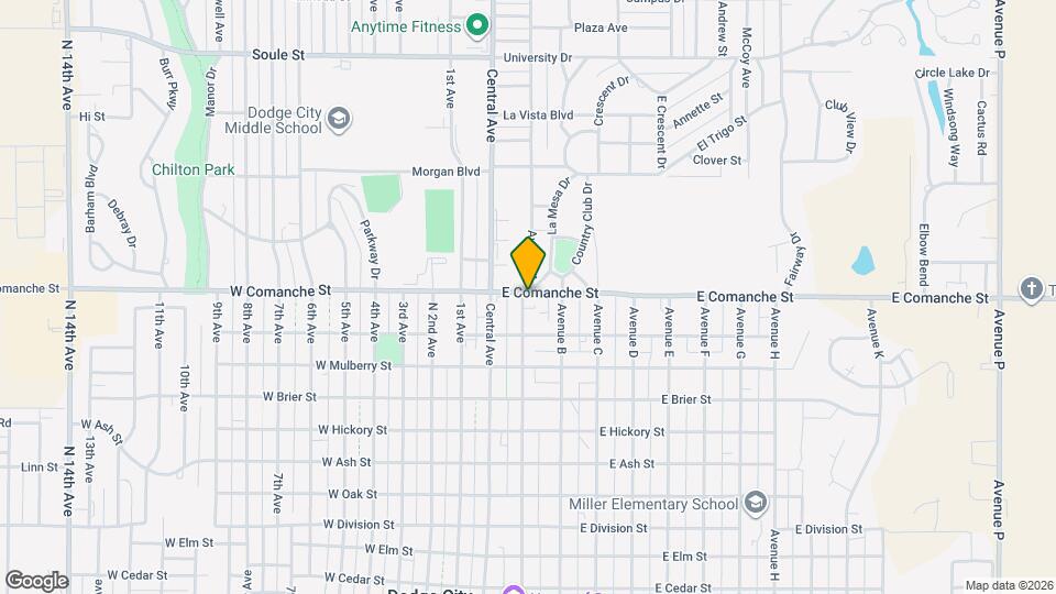 1716 Avenue A Map and Location Details