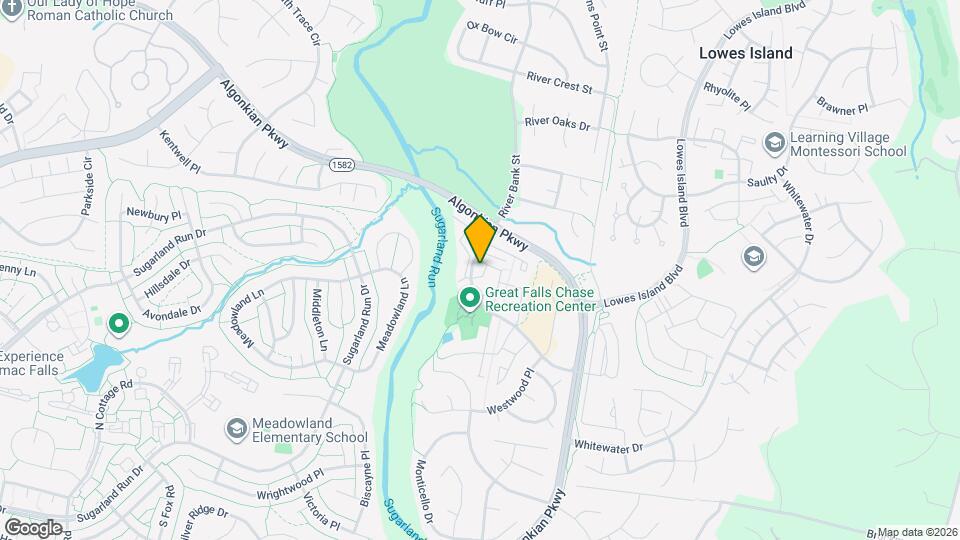 47344 Blackwater Falls Terrace Map and Location Details