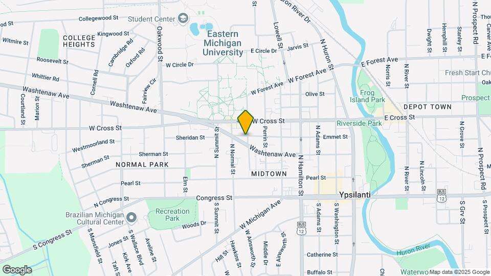701 Emmet St Map and Location Details