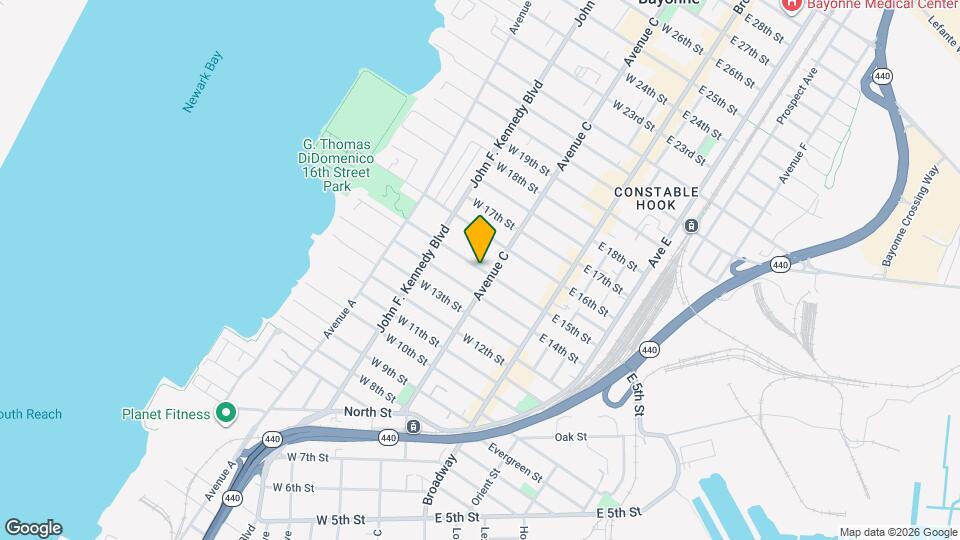 64 Rutgers Ave Map and Location Details