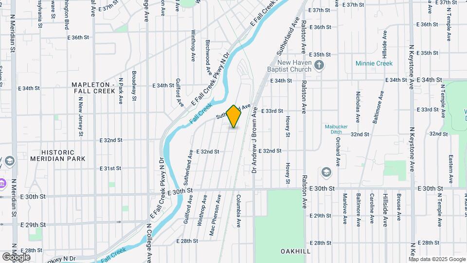3245 Winthrop Ave-Unit -3245 Winthrop Ave Mapa y Detalles de la Ubicación