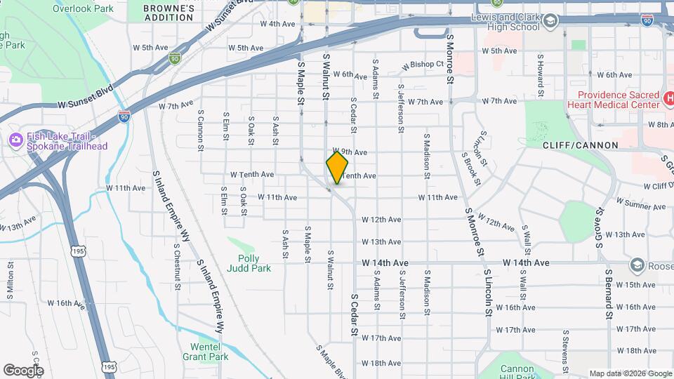 1015 S Walnut Pl Mapa y Detalles de la Ubicación