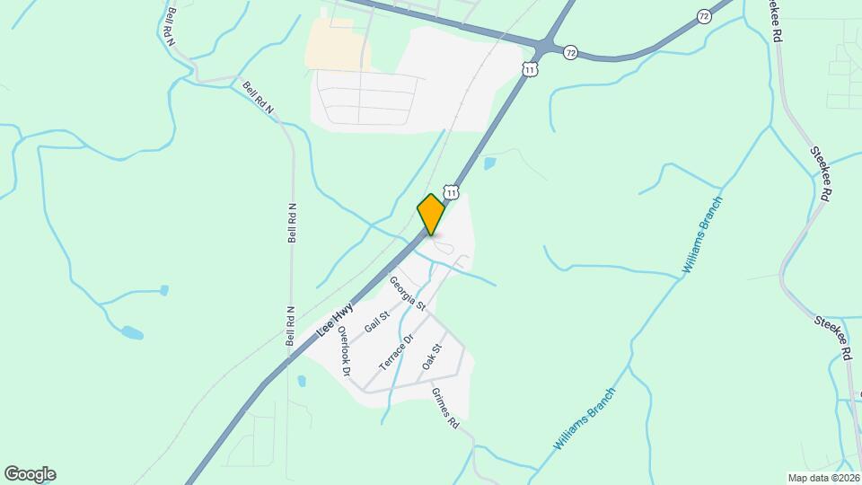 106 Willington Manor Mapa y Detalles de la Ubicación