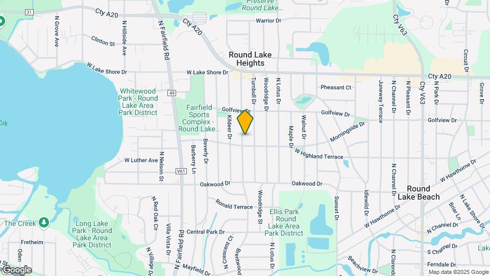 1425 Brentwood Dr Map and Location Details