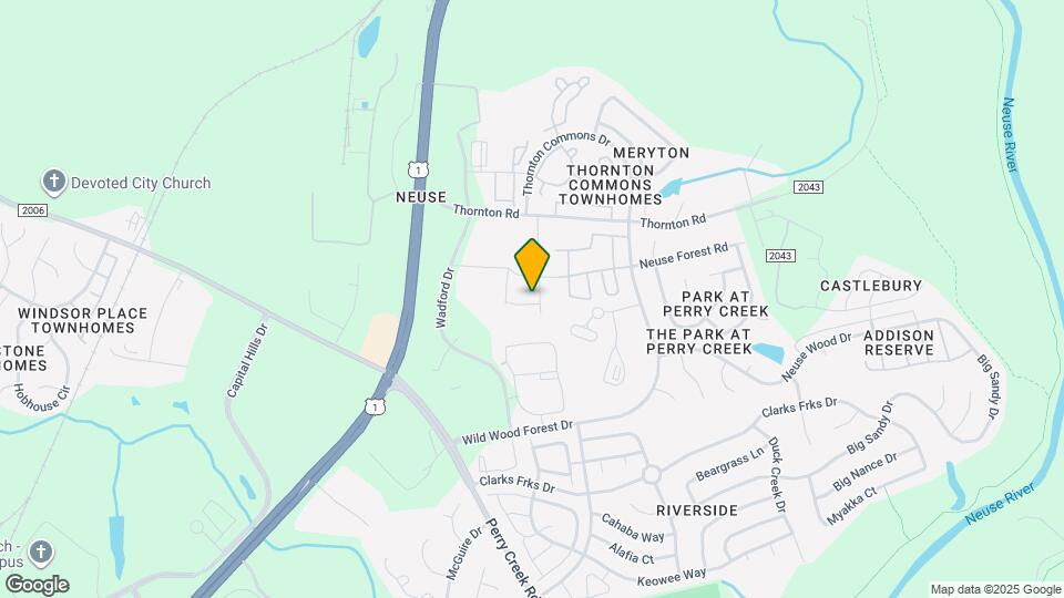 8601 Red Canyon Way Map and Location Details