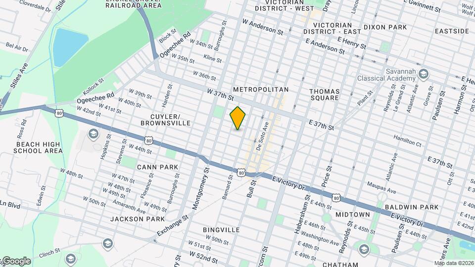 212 W 40th St Mapa y Detalles de la Ubicación
