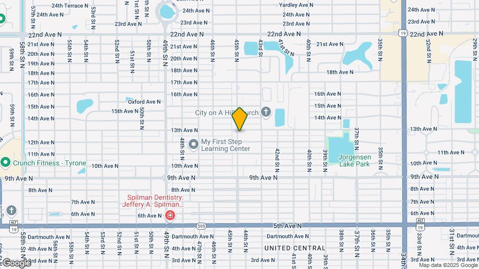 1223 45th St N Map and Location Details