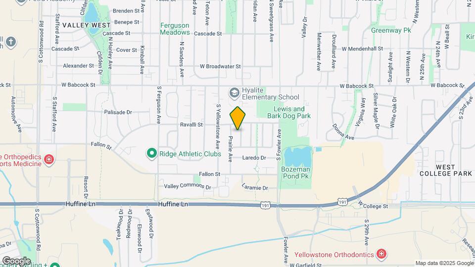 309 Powder River Ave Map and Location Details